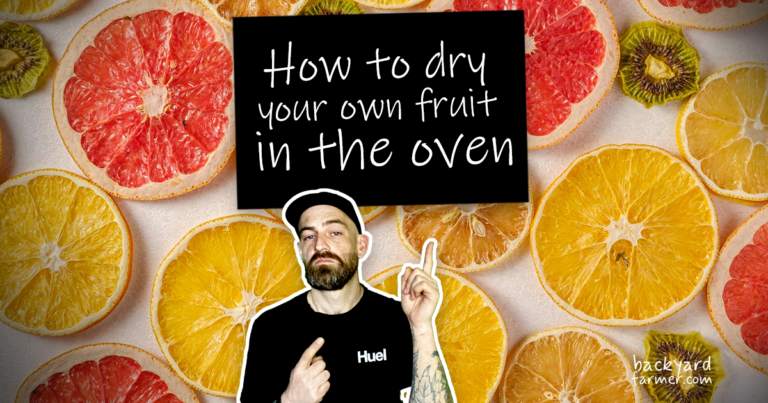 How to dry your own fruit in the oven