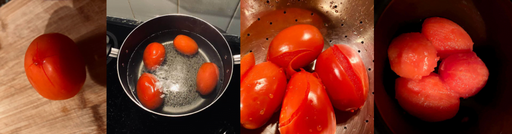 How to peel tomatoes in 3 easy steps