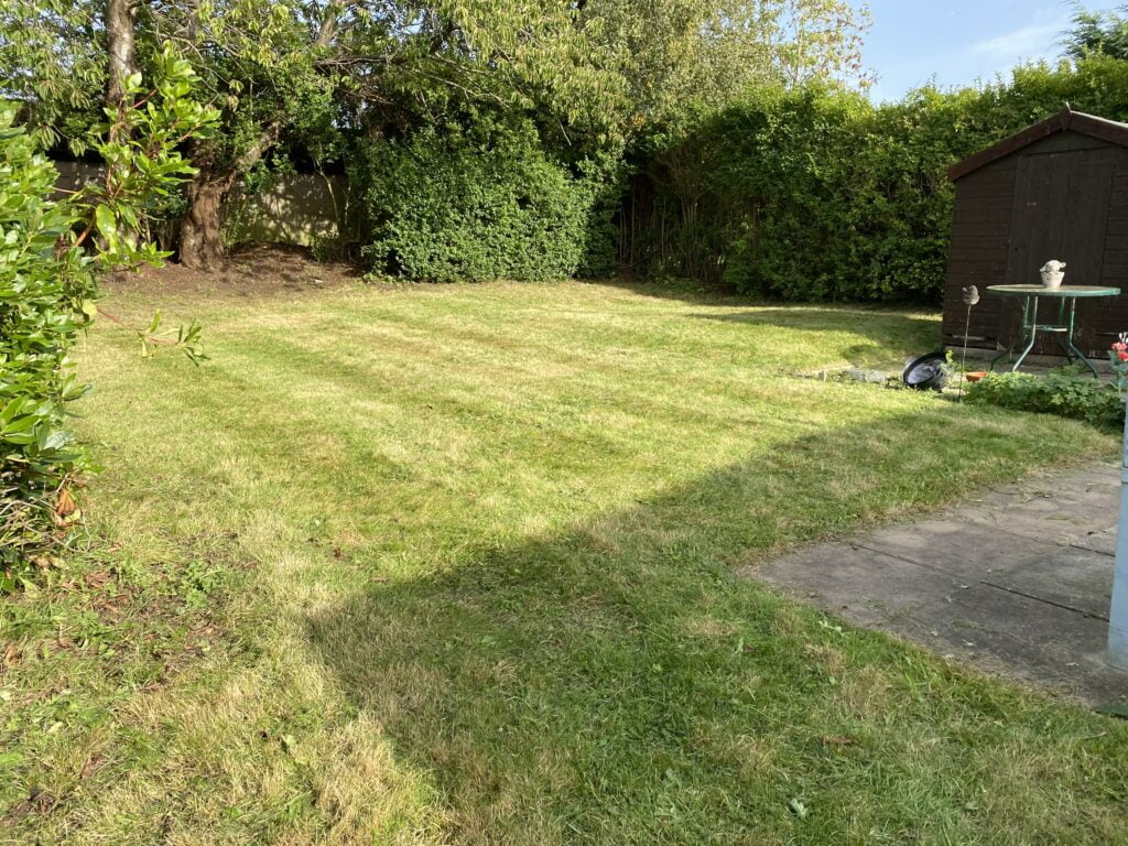 how to cut long grass