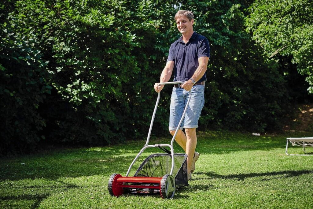 Einhill lawn mower