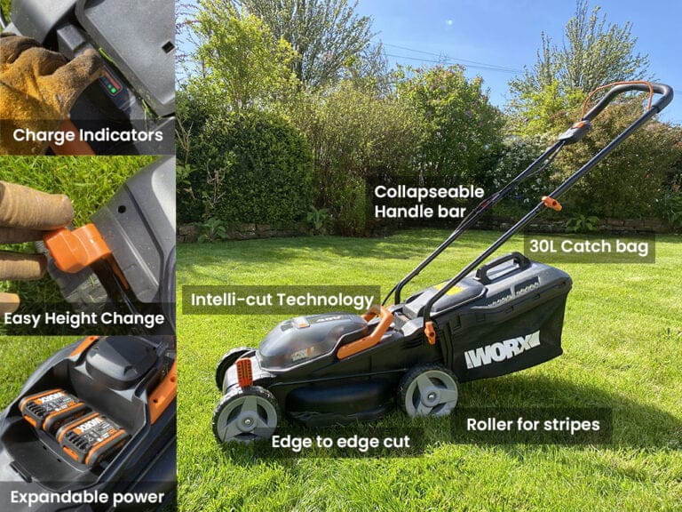 Worx WG779E Cordless Lawn Mower – Best 40V for Small Lawns