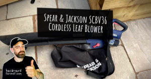 Spear & Jackson SCBV36 Cordless Leaf Blower Review UK