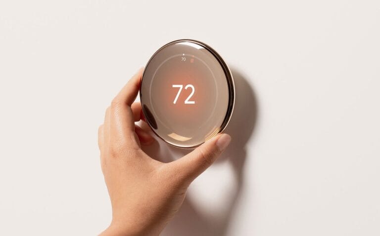 best nest thermostat 4th generation on wall