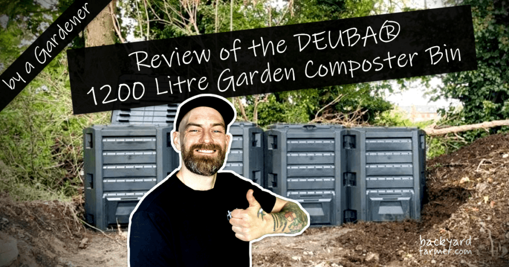 Review of the DEUBA® 1200 Litre Garden Composter Bin
