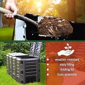 Large Garden Compost Bin Deboa