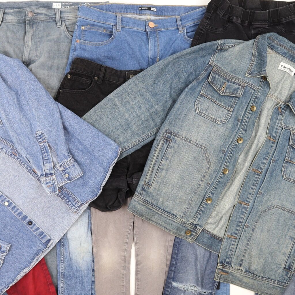 preworn denim high street