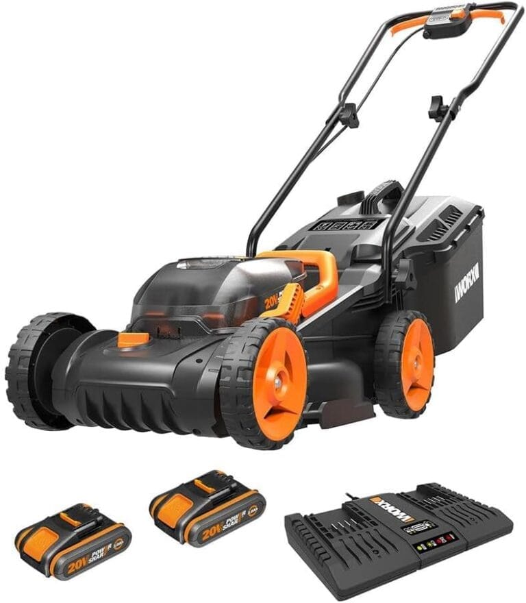 Worx WG779E Cordless Lawn Mower