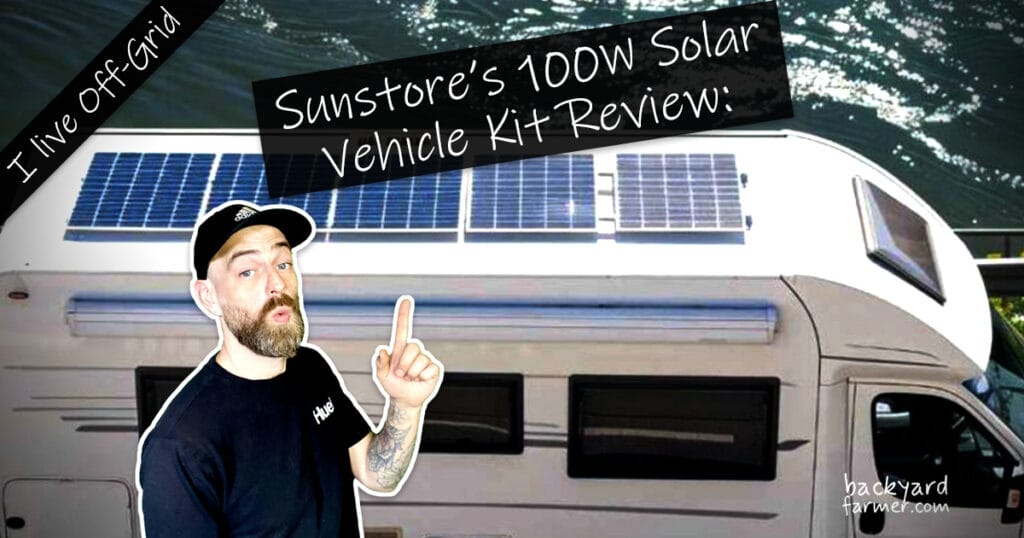 sunstore solar 100w solar kit review