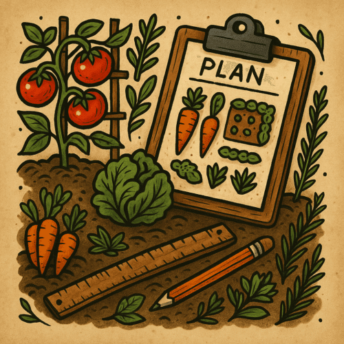 Allotment veg planner