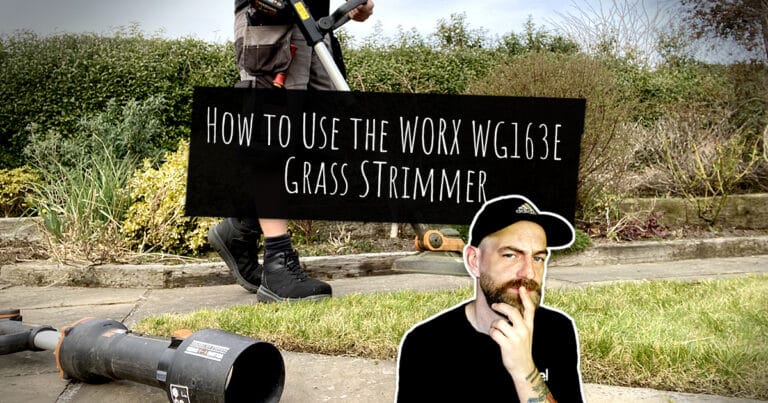 How to Use the WORX WG163E Grass STrimmer