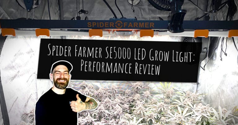 Spider Farmer SE5000 LED Grow Light Performance Review