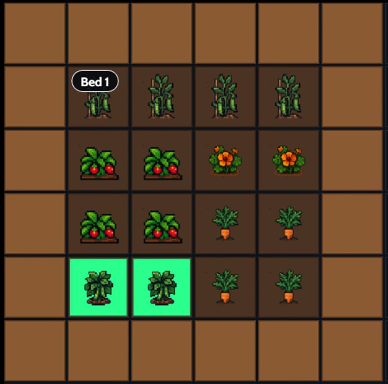 4×4 Children’s Garden