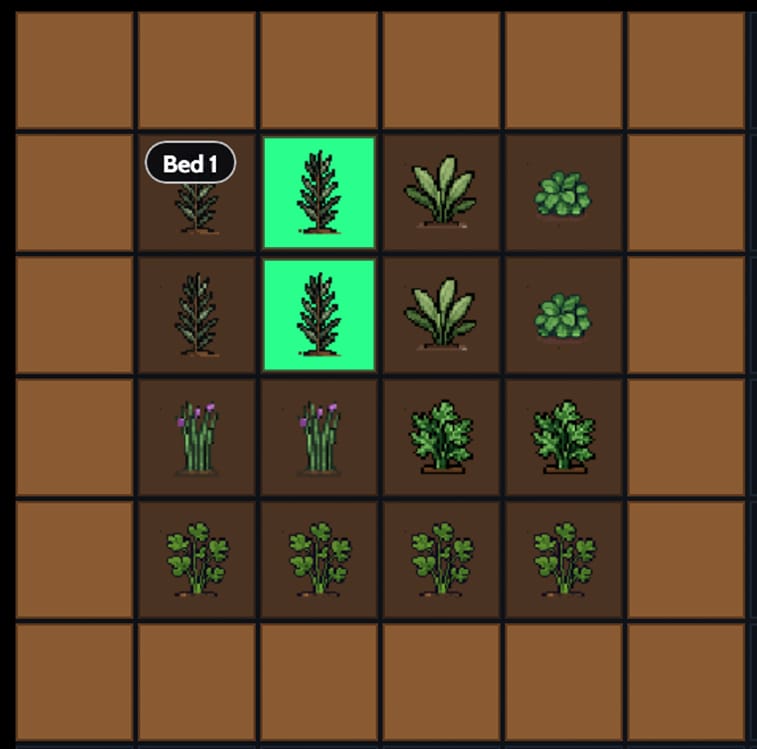 4×4 Herb Bed