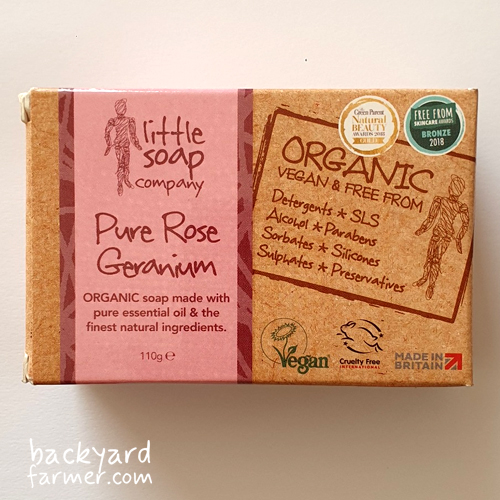 Little Soap Company Organic Rose Geranium