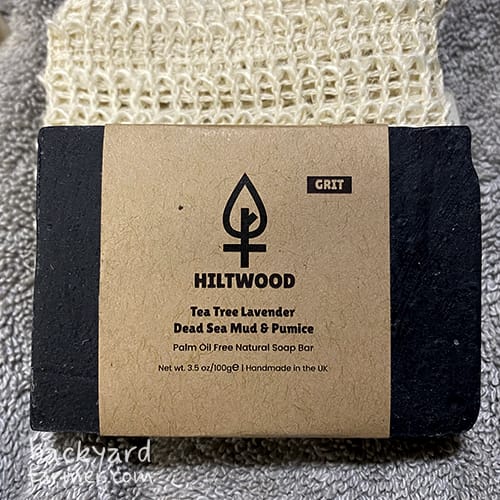 Hiltwood tea tree and dead sea mud soap review
