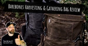 Barebones Harvesting & Gathering Bag Review