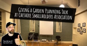 Giving a Garden Planning Talk at Cheshire Smallholders Association