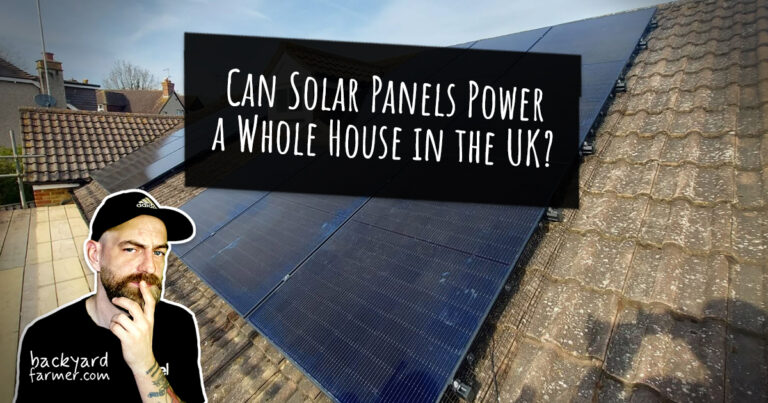Can Solar Panels Power a Whole House in the UK?